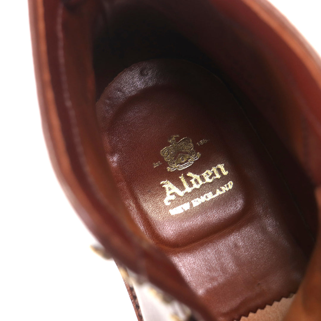 Great ALDEN short boots RAVELLO CORDOVAN Brown Cordovan mens 6 D0829H