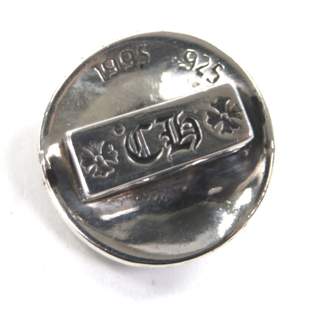 Great CHROME HEARTS hair accessory cross ball button Hair rubber Silver 925 mens