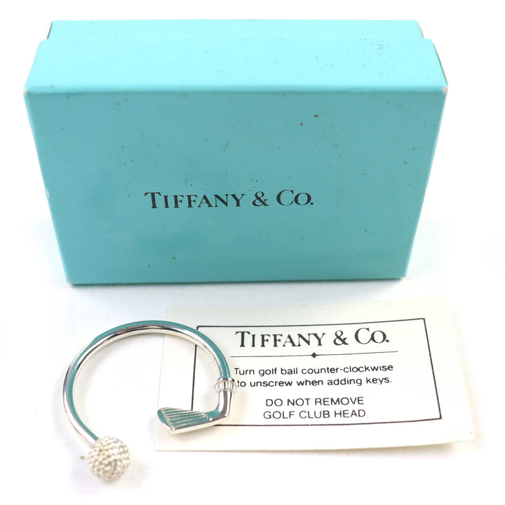 素晴らしい TIFFANY&amp;Co. キーリング ゴルフモチーフ キーリング シルバー SV925 レディース