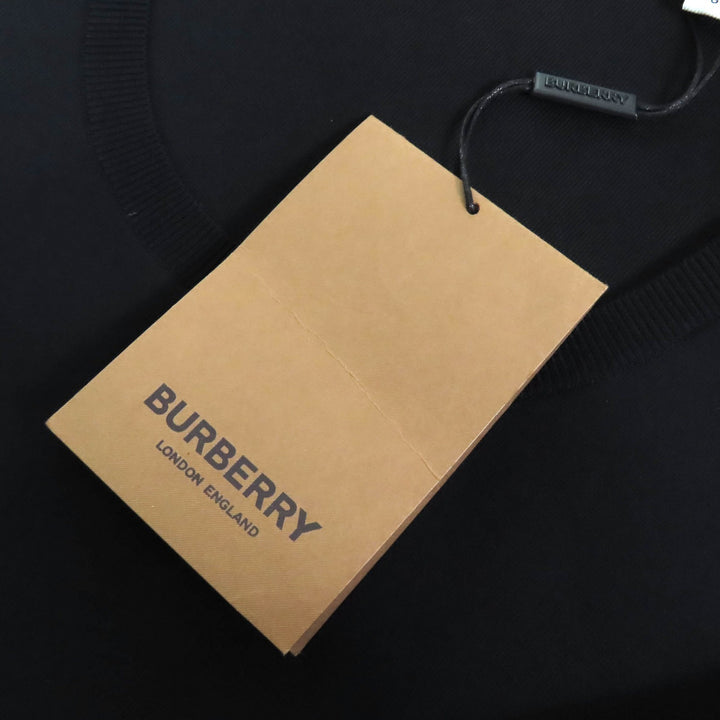 Pristine BURBERRY one piece long sleeve knit black Viscose Women L 8039180