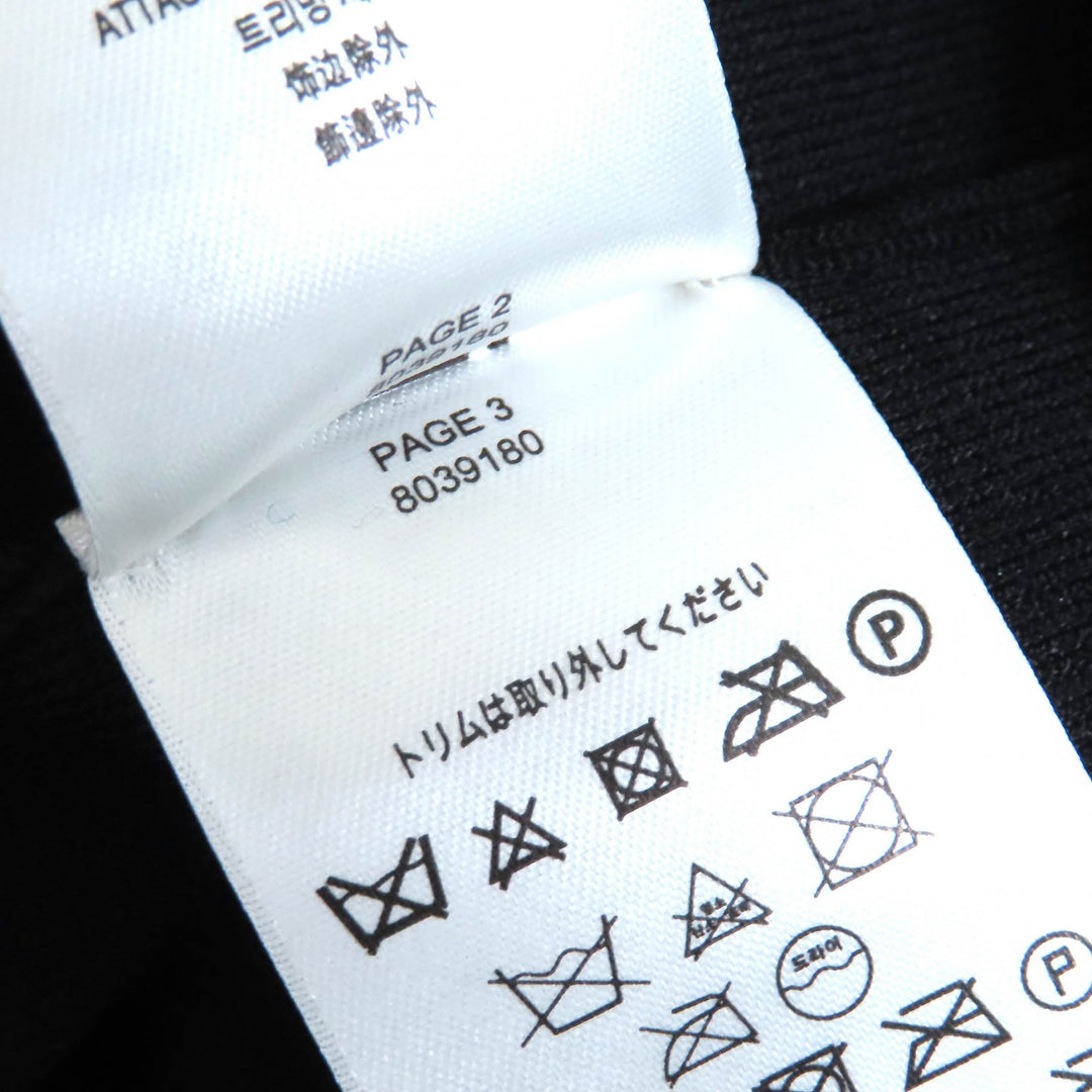 Pristine BURBERRY one piece long sleeve knit black Viscose Women L 8039180