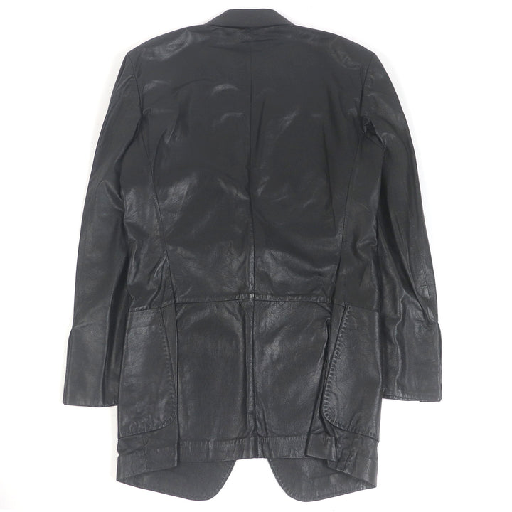 Great GUCCI tailored jacket Tom Ford period all leather single black