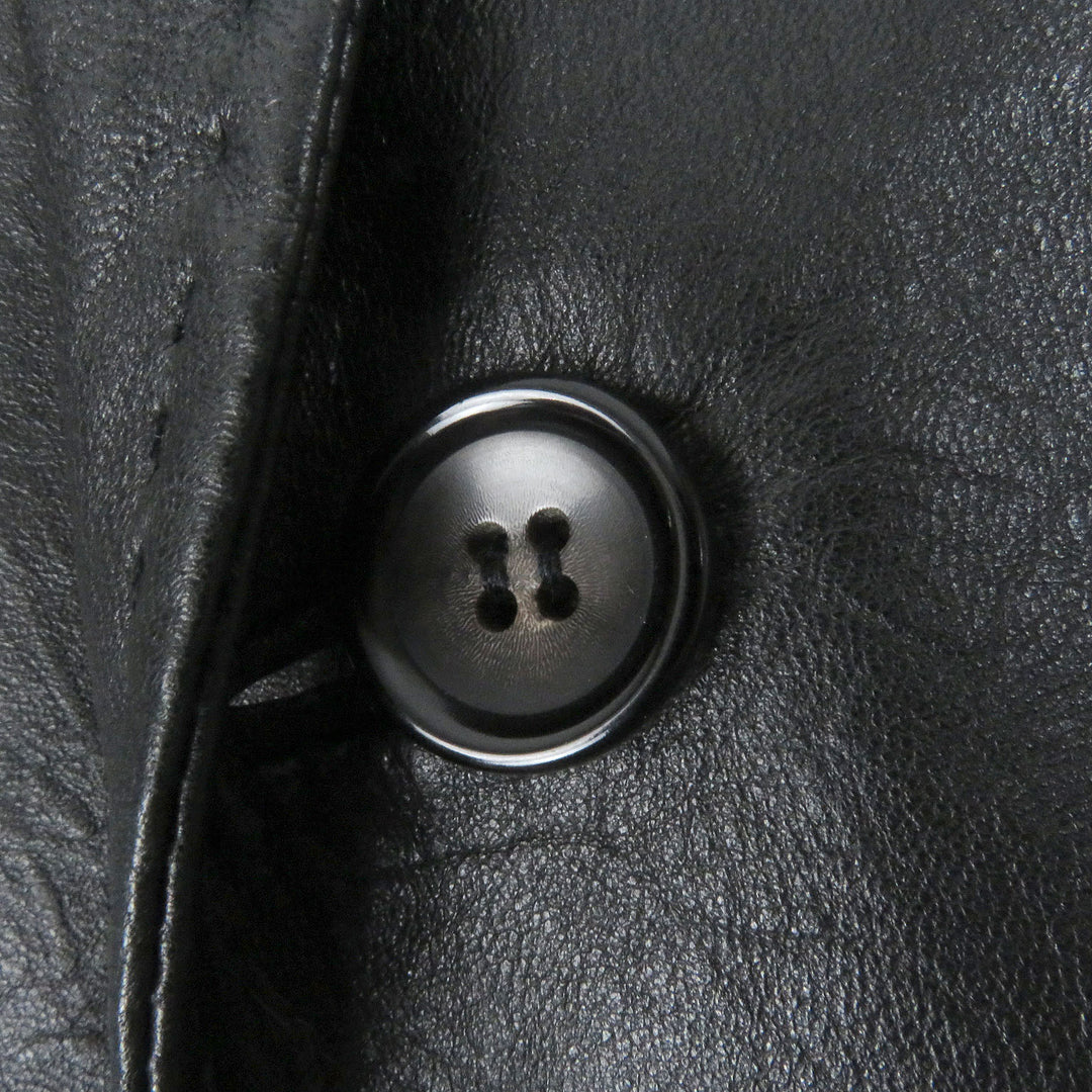 Great GUCCI tailored jacket Tom Ford period all leather single black