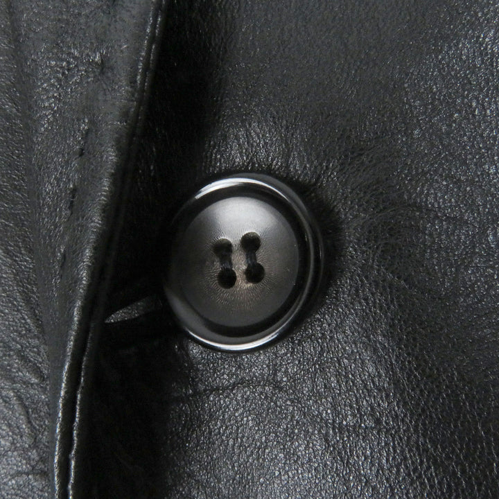 Great GUCCI tailored jacket Tom Ford period all leather single black
