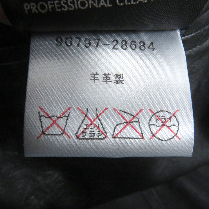 Great GUCCI tailored jacket Tom Ford period all leather single black