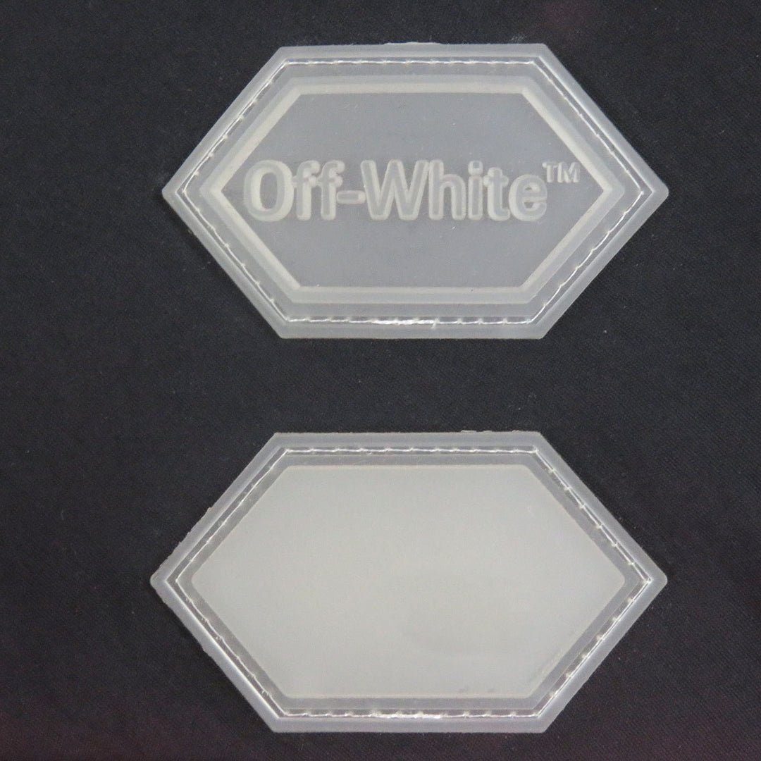 素晴らしい OFF-WHITE ダウンジャケット バイカラー パファージャケット メンズ M OMED013R19C02021