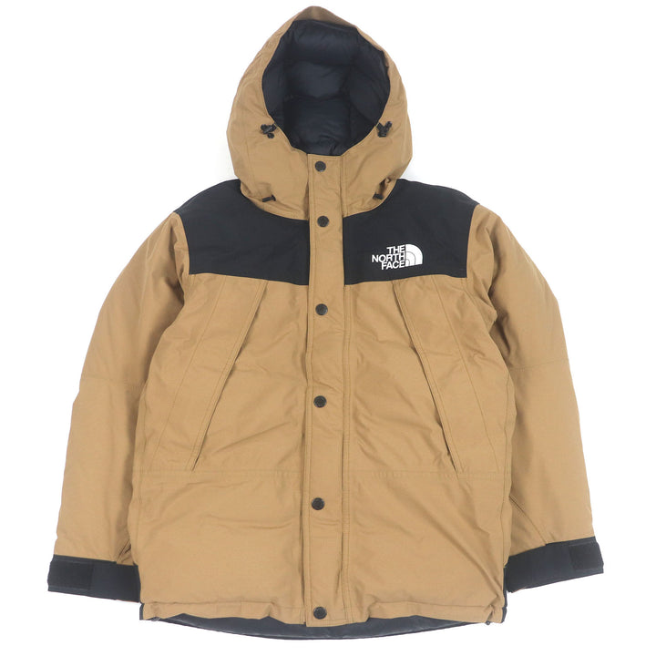 素晴らしい THE NORTH FACE ダウンジャケット Mountain Down Jacket GORE-TEX ベージュ S ND19930