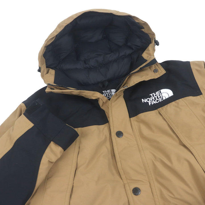 素晴らしい THE NORTH FACE ダウンジャケット Mountain Down Jacket GORE-TEX ベージュ S ND19930