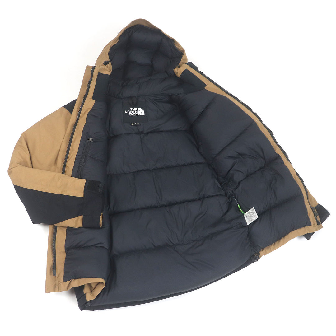 素晴らしい THE NORTH FACE ダウンジャケット Mountain Down Jacket GORE-TEX ベージュ S ND19930