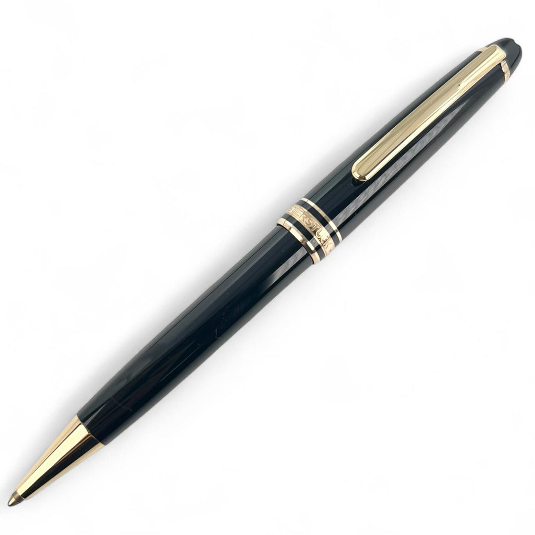 MONTBLANC Ballpoint pen Meisterstück classic twist Black gold mens