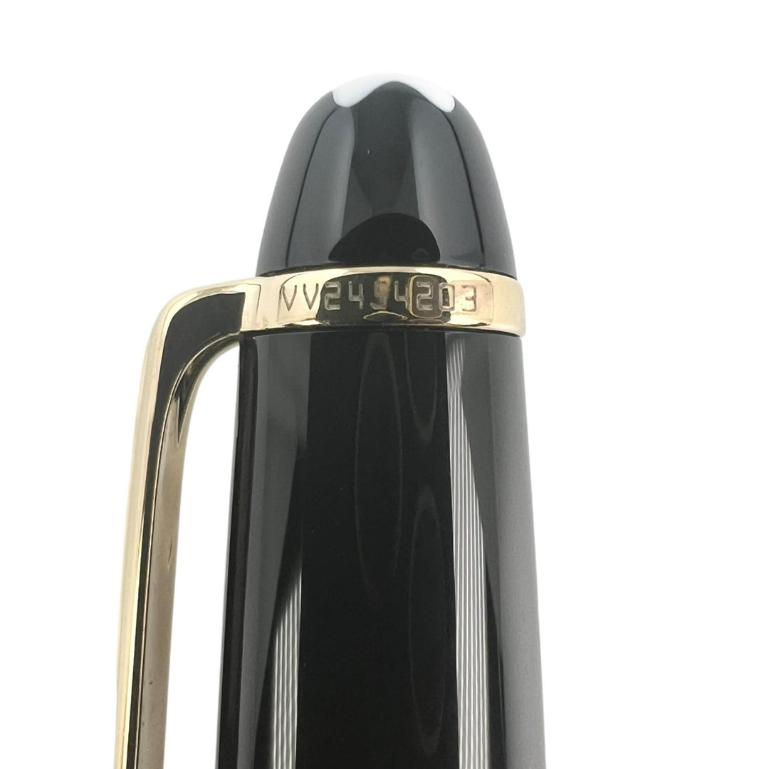 MONTBLANC Ballpoint pen Meisterstück classic twist Black gold mens