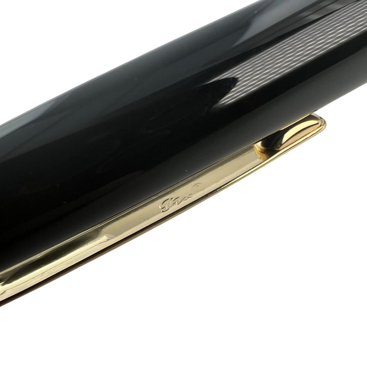 MONTBLANC Ballpoint pen Meisterstück classic twist Black gold mens