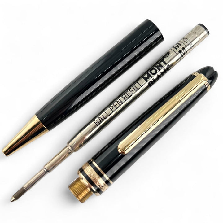 MONTBLANC Ballpoint pen Meisterstück classic twist Black gold mens