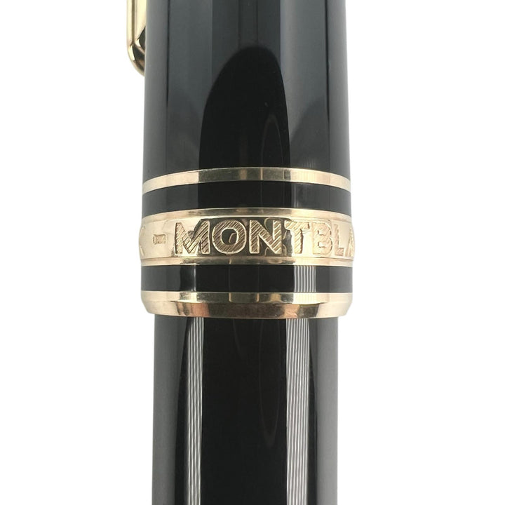 MONTBLANC Ballpoint pen Meisterstück classic twist Black gold mens