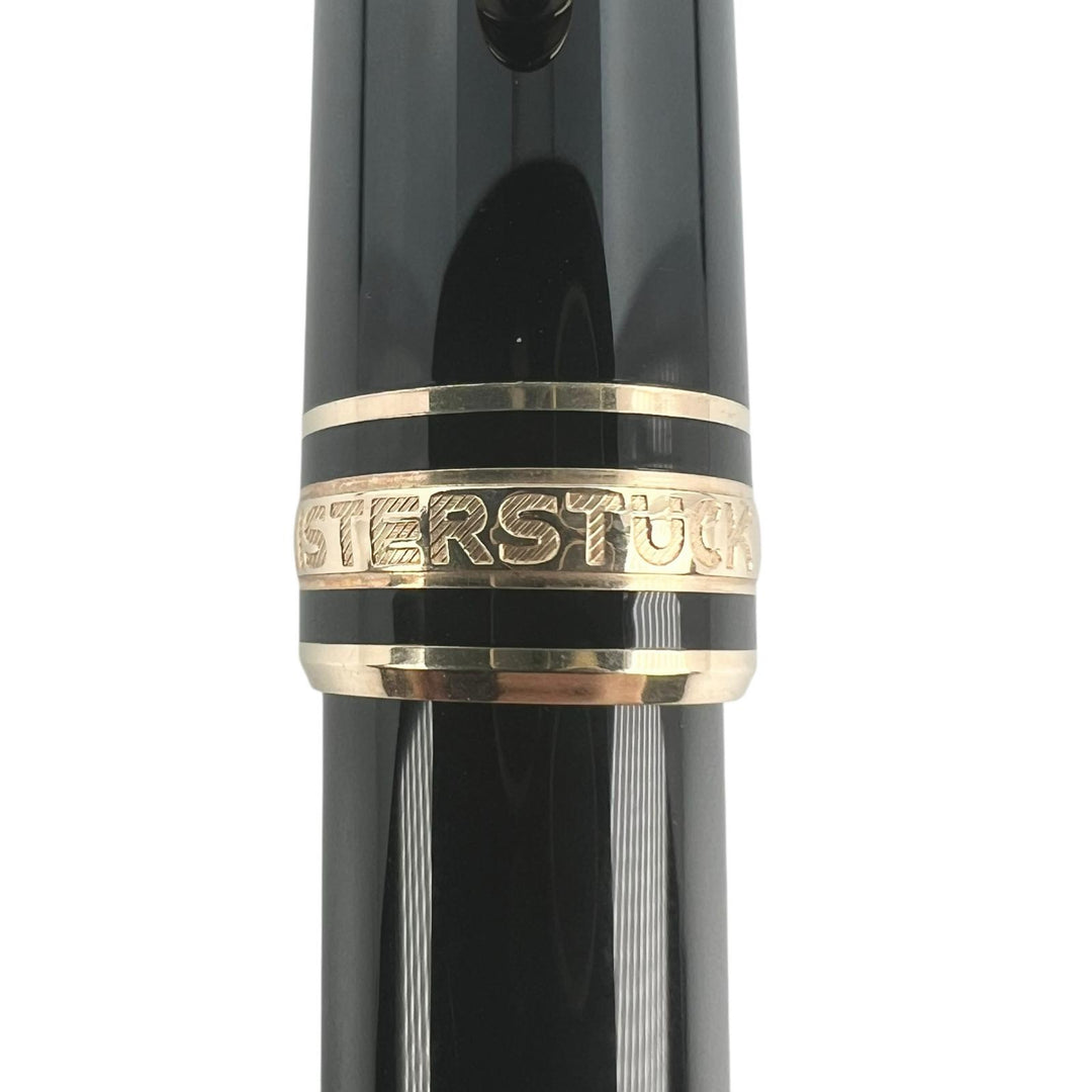MONTBLANC Ballpoint pen Meisterstück classic twist Black gold mens
