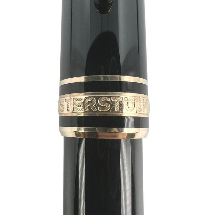 MONTBLANC Ballpoint pen Meisterstück classic twist Black gold mens