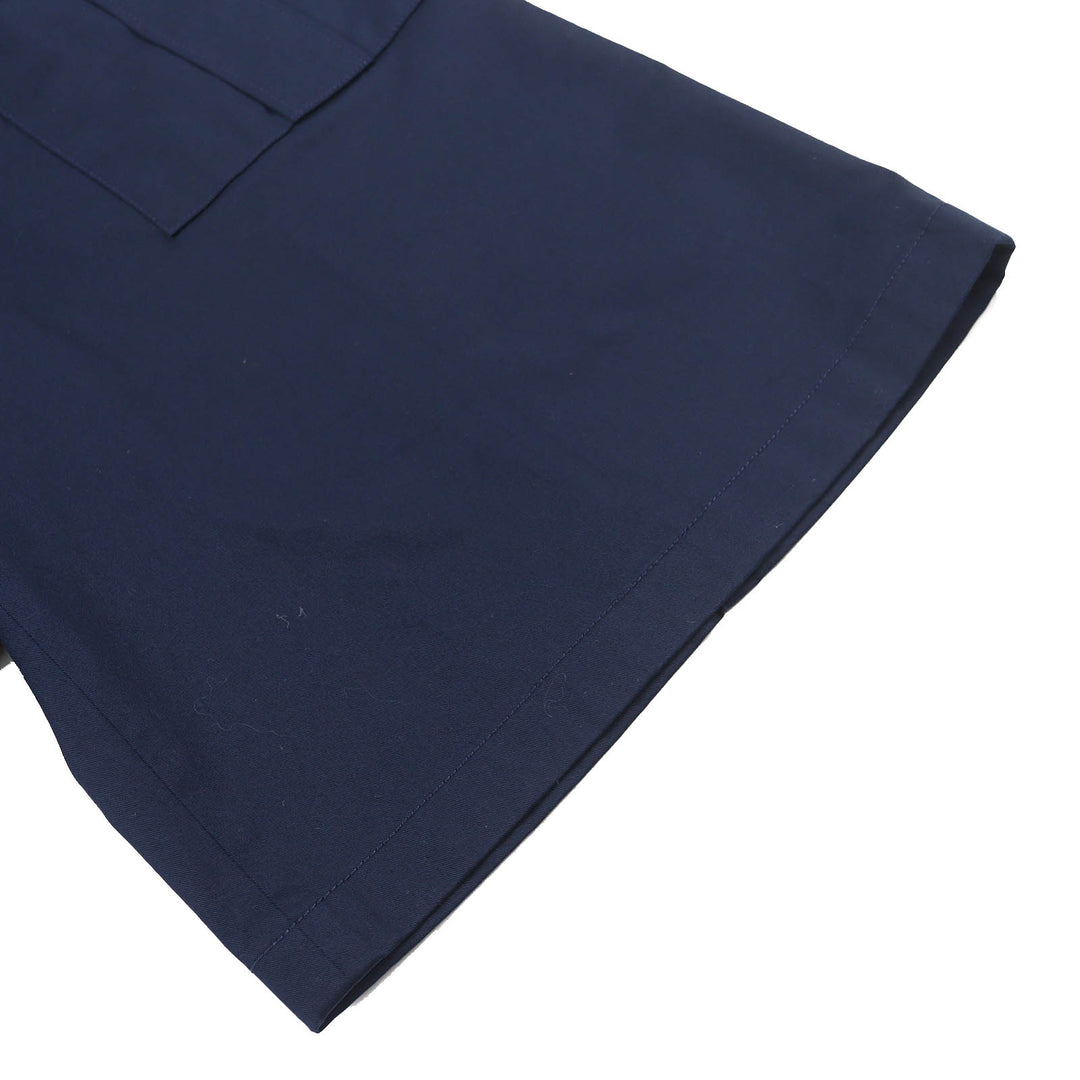 Excellent LOUIS VUITTON Shorts Logo Button Wide Navy cotton Women 42