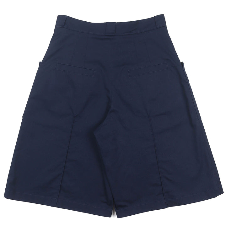Excellent LOUIS VUITTON Shorts Logo Button Wide Navy cotton Women 42