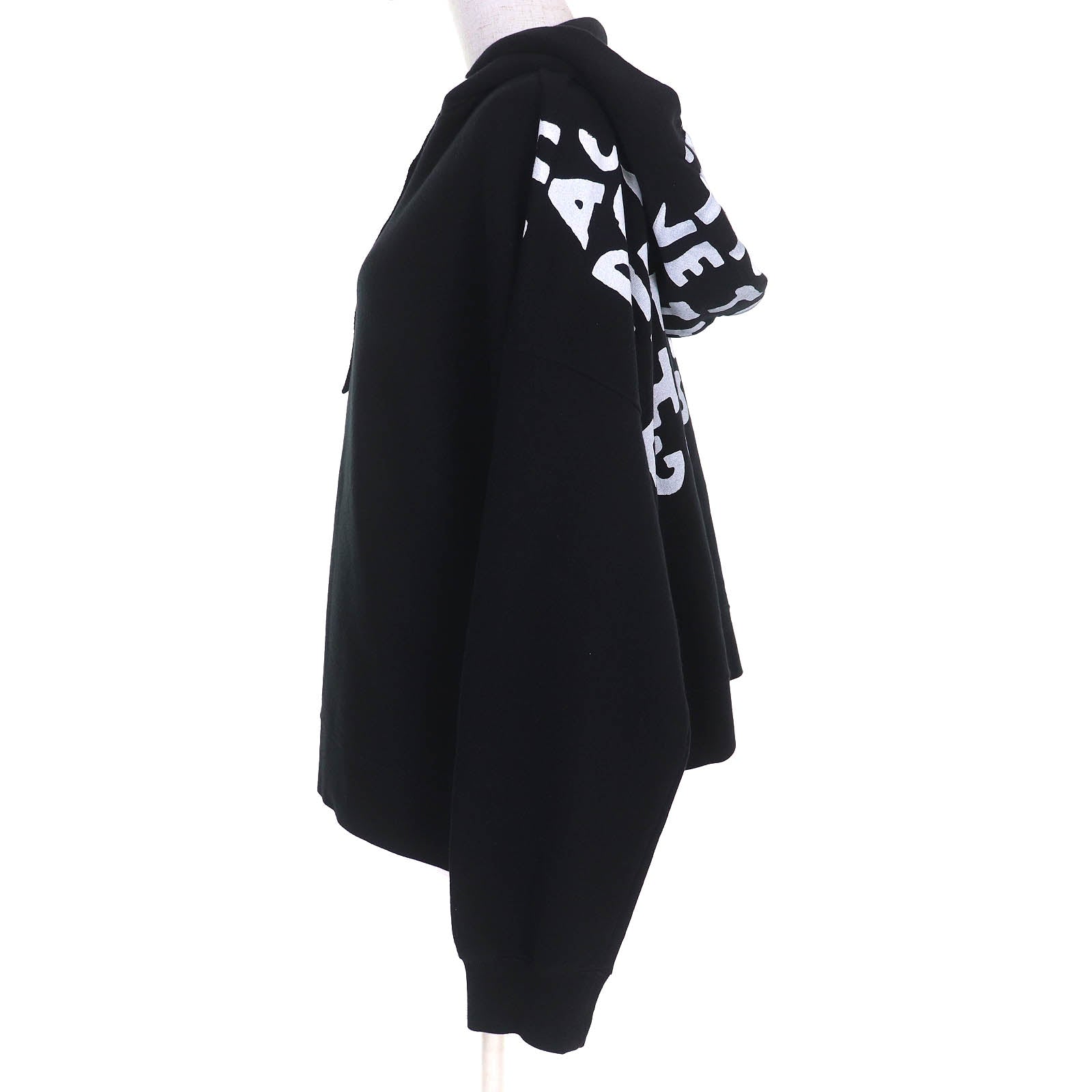 Great Maison Margiela hoodie AIDS Charity Print Pullover black M