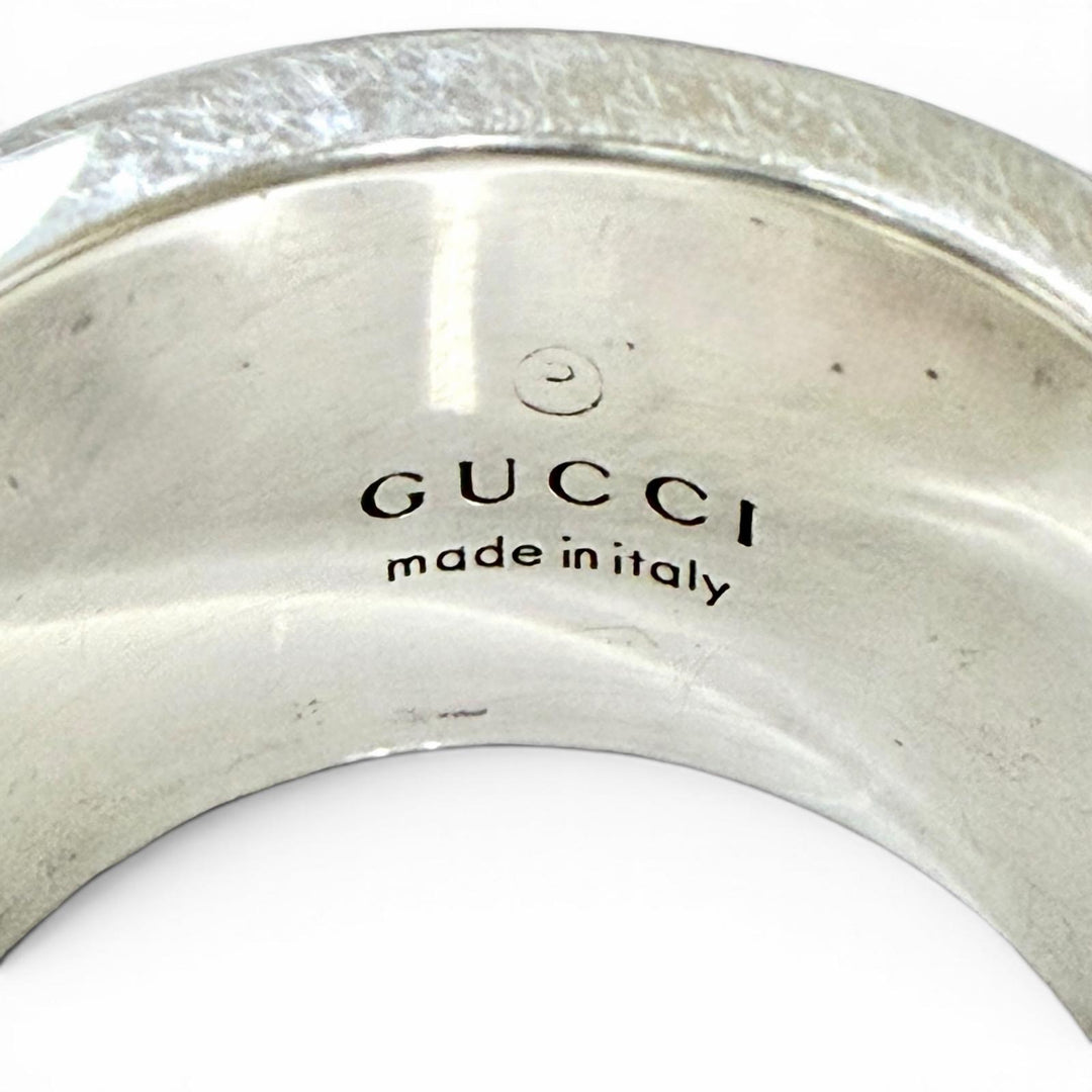 Great GUCCI Ring Silver 925 Women 8 455318