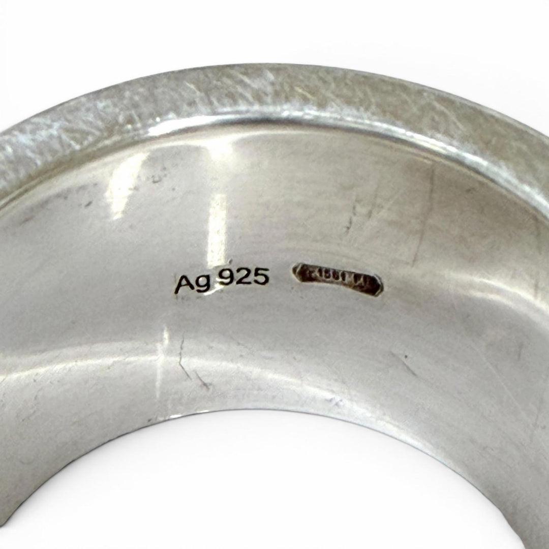Great GUCCI Ring Silver 925 Women 8 455318