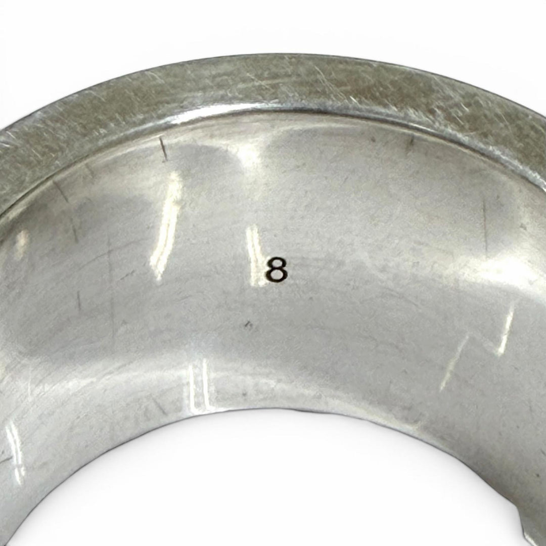 Great GUCCI Ring Silver 925 Women 8 455318