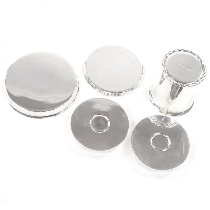 Excellent HERMES Antique Early 1900s Rare Smoker Set Silver SV925 mens