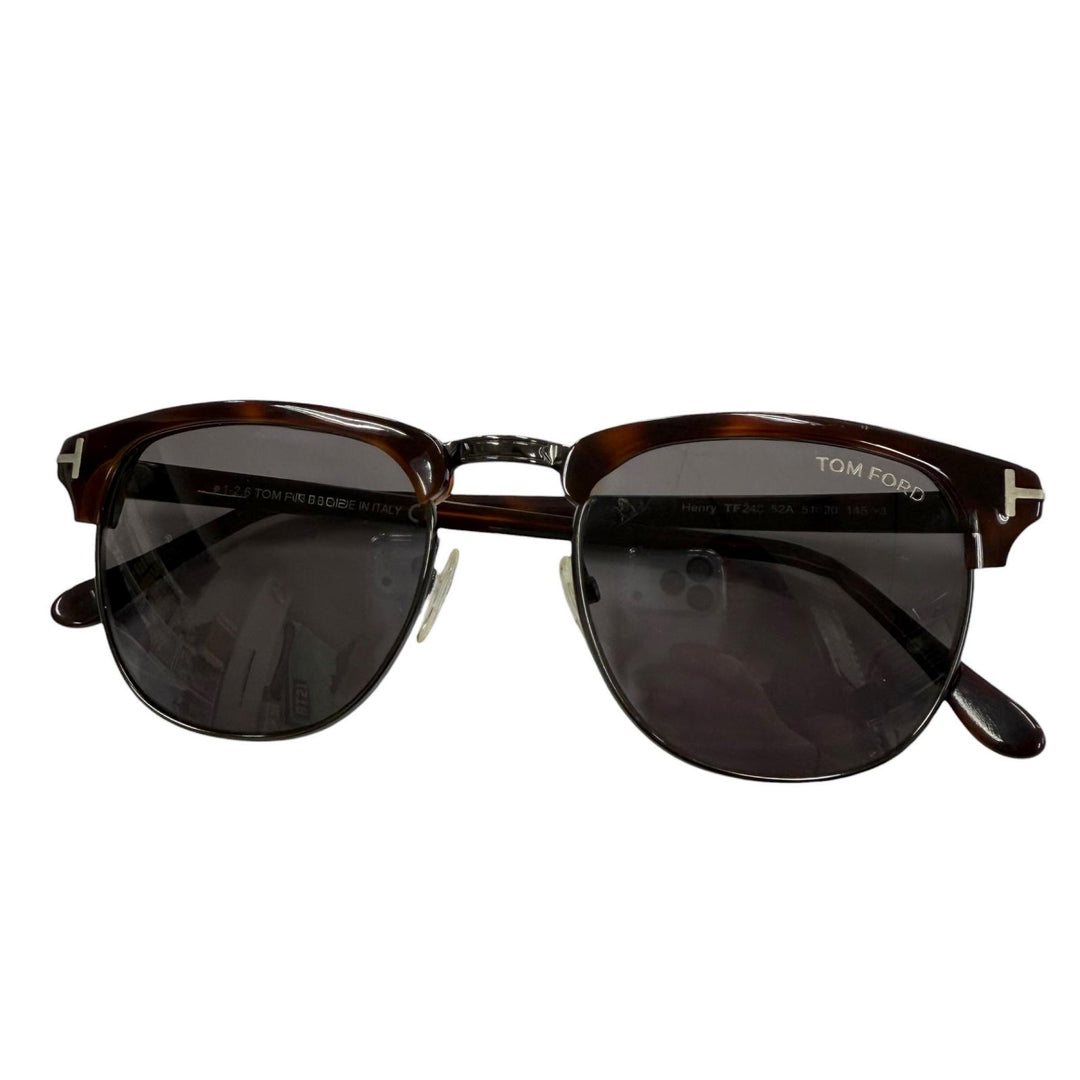 Very Good TOM FORD sunglasses Henry Brown mens TF248 52A
