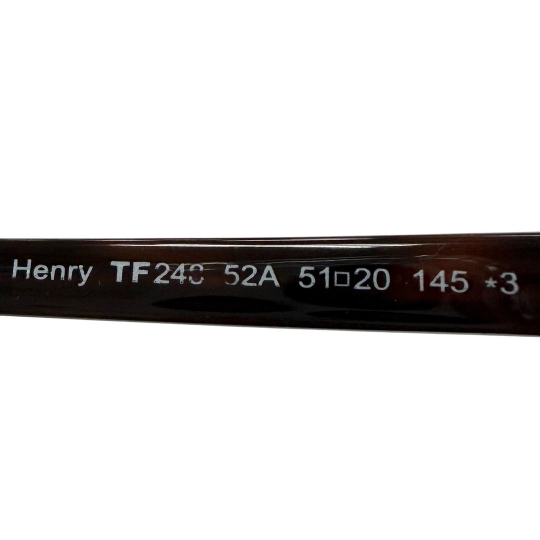 Very Good TOM FORD sunglasses Henry Brown mens TF248 52A