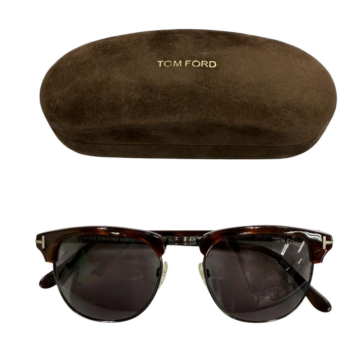 Very Good TOM FORD sunglasses Henry Brown mens TF248 52A