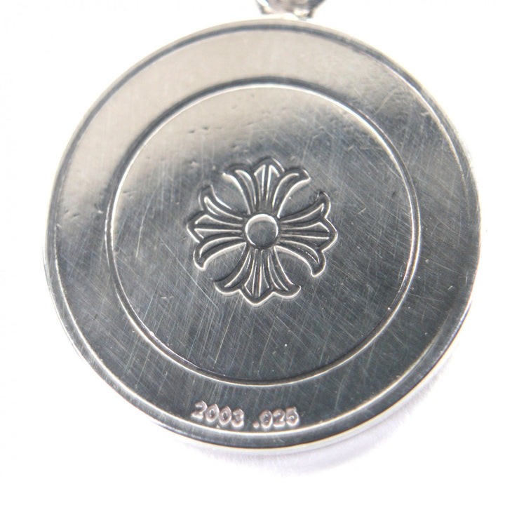 Great CHROME HEARTS Pendant top Angel Medal Charm V1 Silver 925 mens