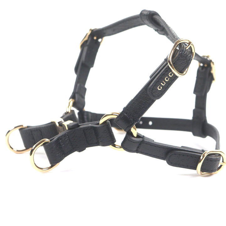 優れた GUCCI その他アクセサリー ブラックレザー メンズ 692963