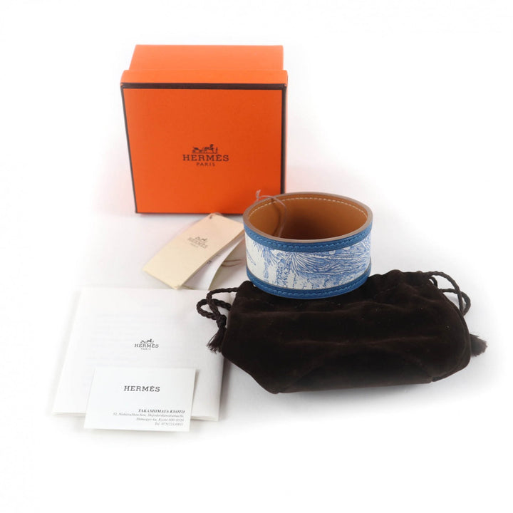 Pristine HERMES Bangle Petit Ash silk Women