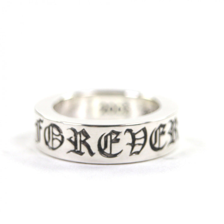 Excellent CHROME HEARTS Ring Spacer Forever 0.2"" Ring Silver 925 mens