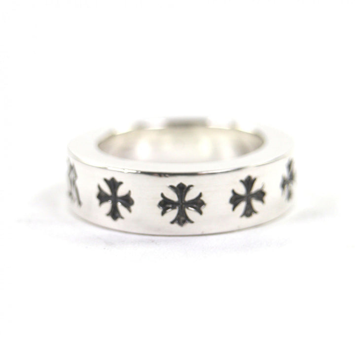 Excellent CHROME HEARTS Ring Spacer Forever 0.2"" Ring Silver 925 mens