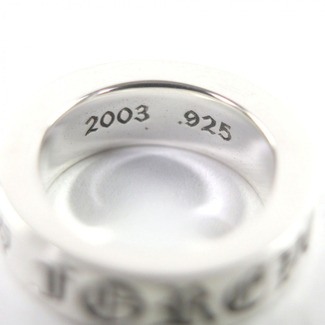 Excellent CHROME HEARTS Ring Spacer Forever 0.2"" Ring Silver 925 mens