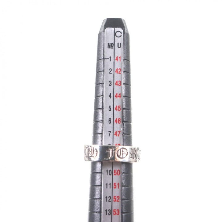 Excellent CHROME HEARTS Ring Spacer Forever 0.2"" Ring Silver 925 mens