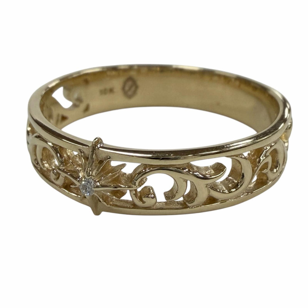 Great AVALANCHE Ring gold 10K mens 1-10861-01
