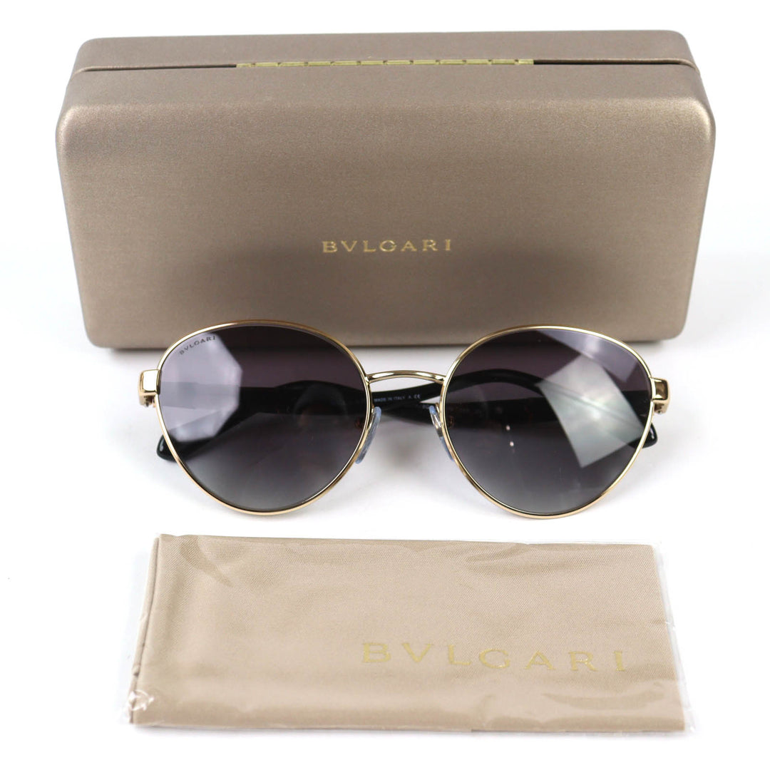 Great BVLGARI sunglasses Serpenti black Women