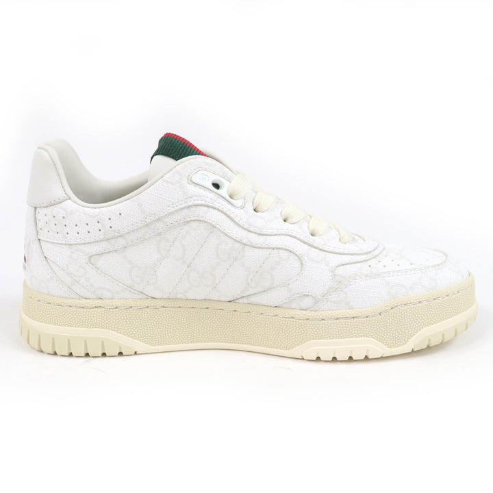 新品 GUCCI ローカットスニーカー ウェブライン ホワイト GGスプリーム レディース 36.5 816818