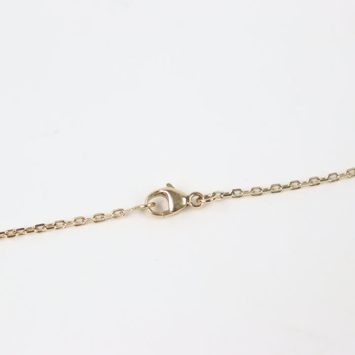 Excellent HERMES Necklace Amulet Marrokinje gold Gold Plated Women