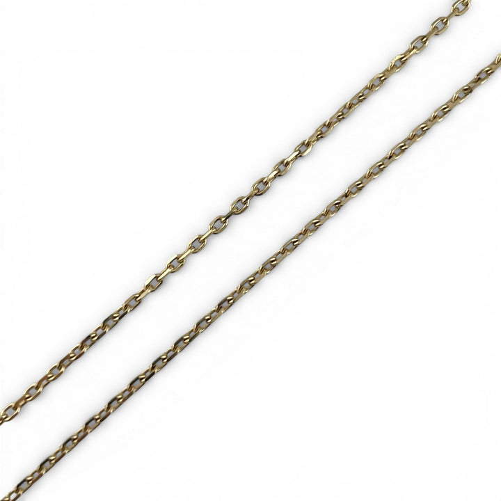 Excellent HERMES Necklace Amulet Marrokinje gold Gold Plated Women
