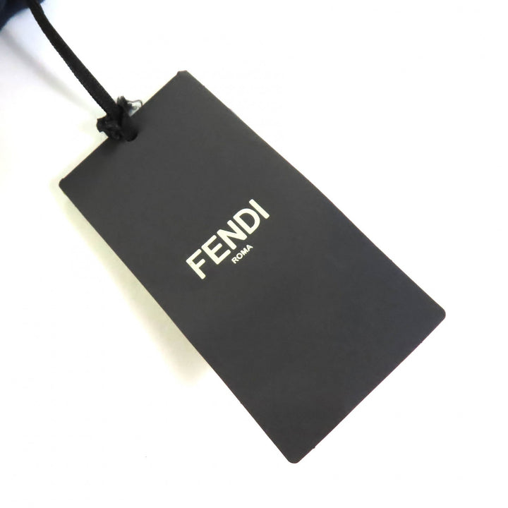 新品FENDI ショートパンツ FFロゴ オールオーバーショーツ ネイビー コットン メンズ 44 FB0689