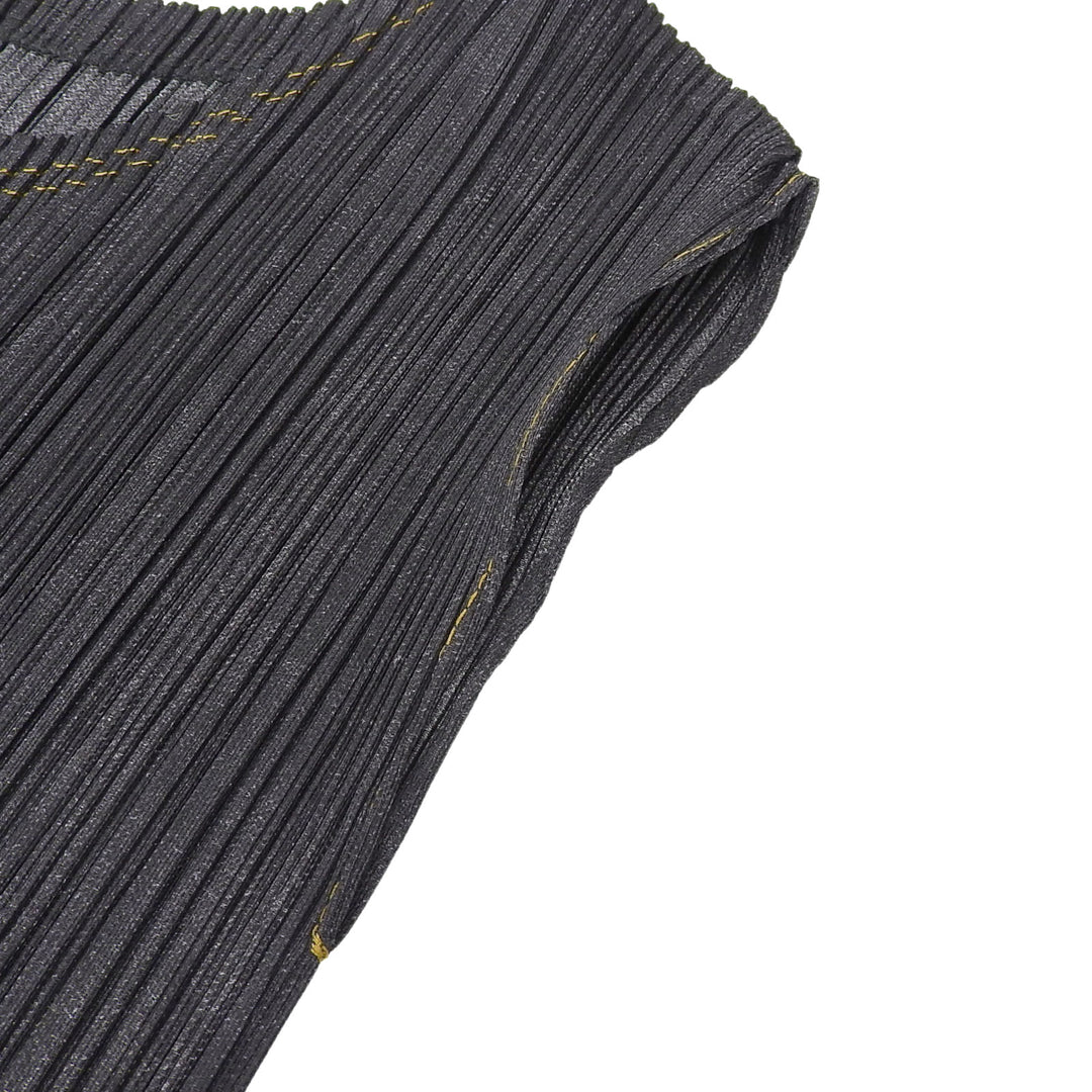 Excellent PLEATS PLEASE Tunic Black series polyester Women 3 PP81-JK421