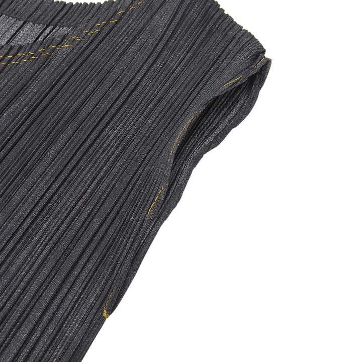 Excellent PLEATS PLEASE Tunic Black series polyester Women 3 PP81-JK421