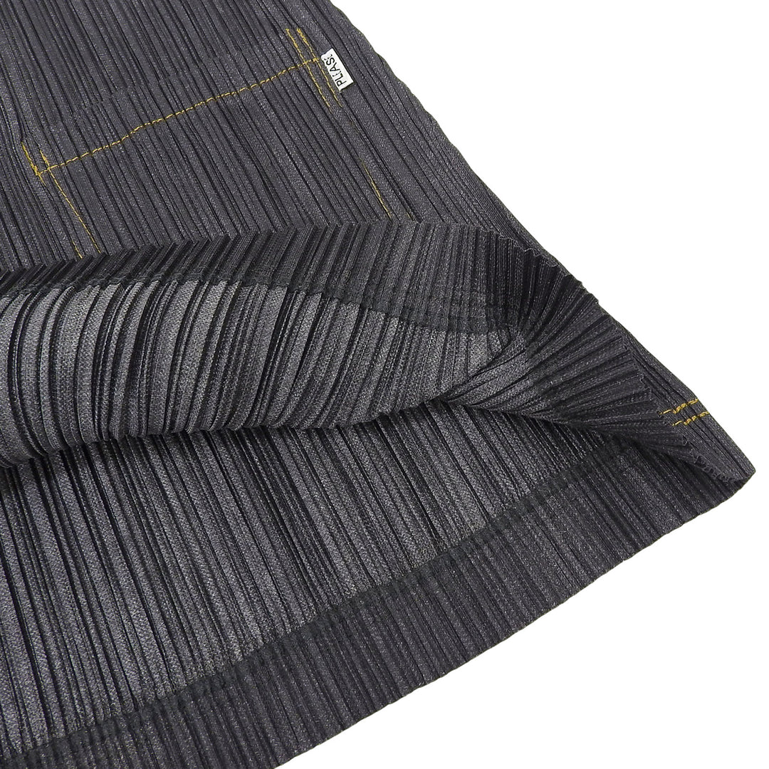 Excellent PLEATS PLEASE Tunic Black series polyester Women 3 PP81-JK421