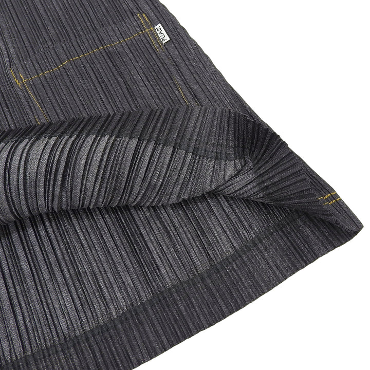 Excellent PLEATS PLEASE Tunic Black series polyester Women 3 PP81-JK421