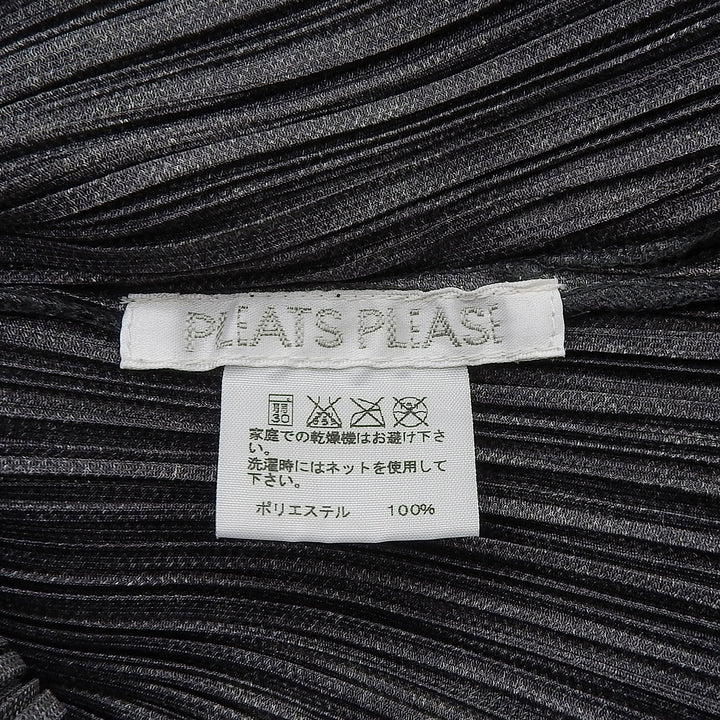 Excellent PLEATS PLEASE Tunic Black series polyester Women 3 PP81-JK421