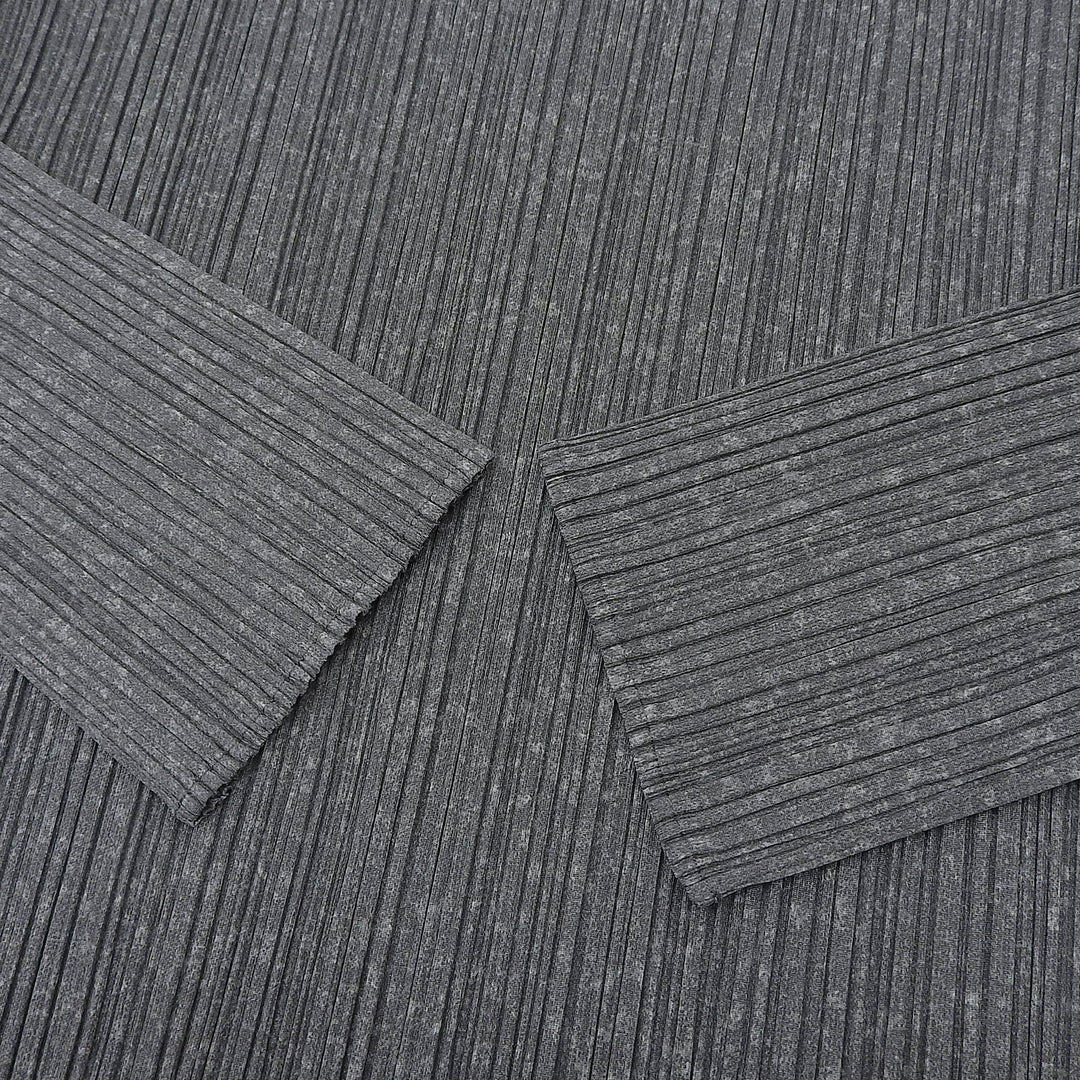 Excellent PLEATS PLEASE tops gray polyester Women 3 PP01-JK112