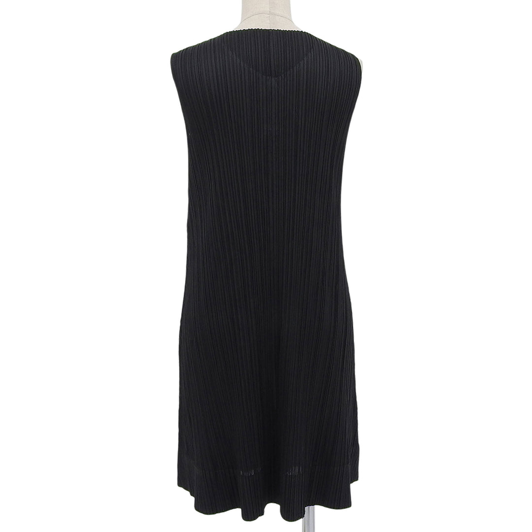Excellent PLEATS PLEASE one piece black polyester Women 3 PP93-JK208